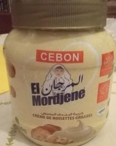 Pot de El Mordjene crème de noisettes grillées – pâte à tartiner algérienne