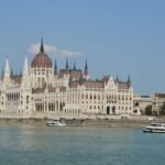 Le Parlement hongrois au bord du Danube à Budapest