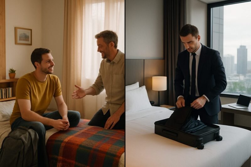 découvrez comment choisir entre dormir chez l’habitant ou à l’hôtel en fonction de votre profil de voyageur pour un séjour authentique et confortable.