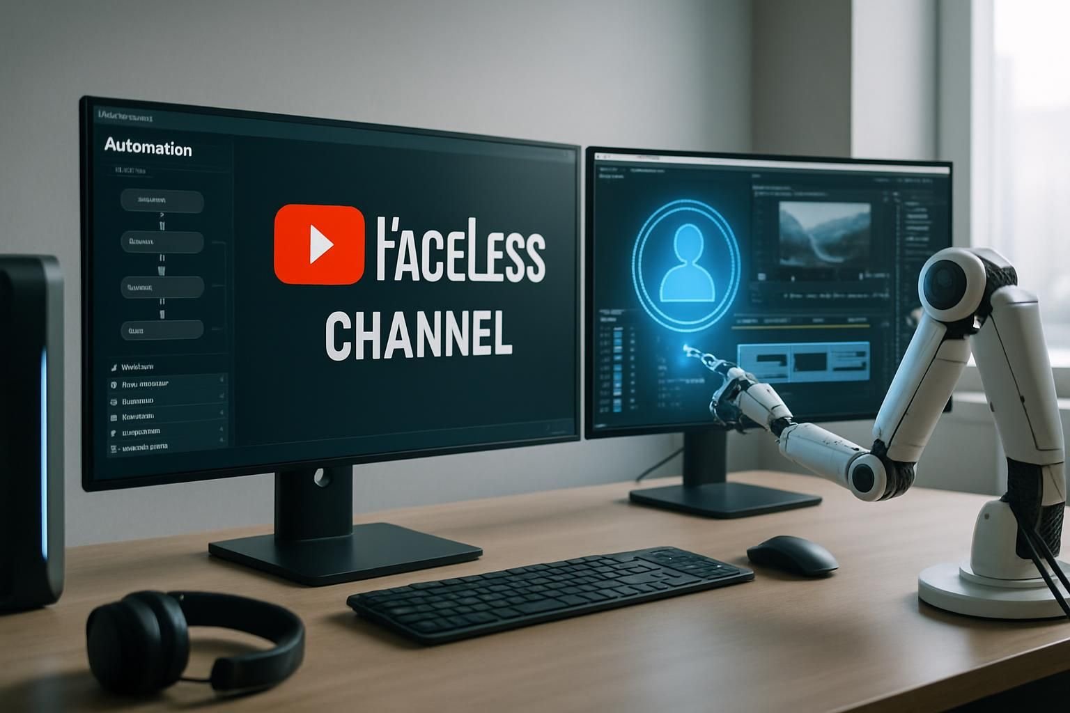 découvrez pourquoi de plus en plus de personnes préfèrent lancer une chaîne youtube sans visage, en utilisant l'automatisation pour créer du contenu facilement et en toute discrétion.