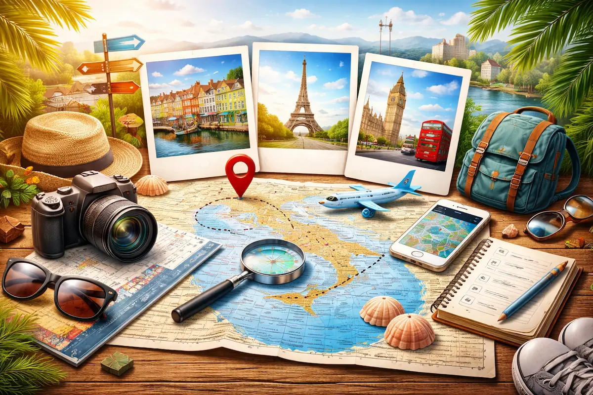 Guides de voyage en Europe avec cartes, itinéraires, quartiers où dormir et activités utiles
