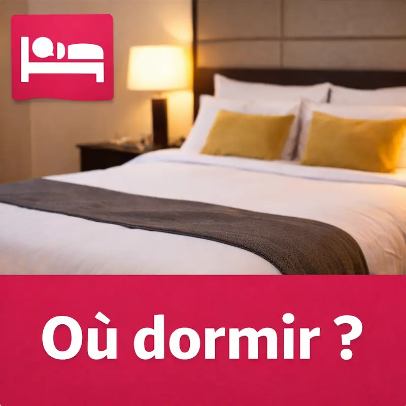 Conseils pour savoir où dormir avec quartiers recommandés et types de logements