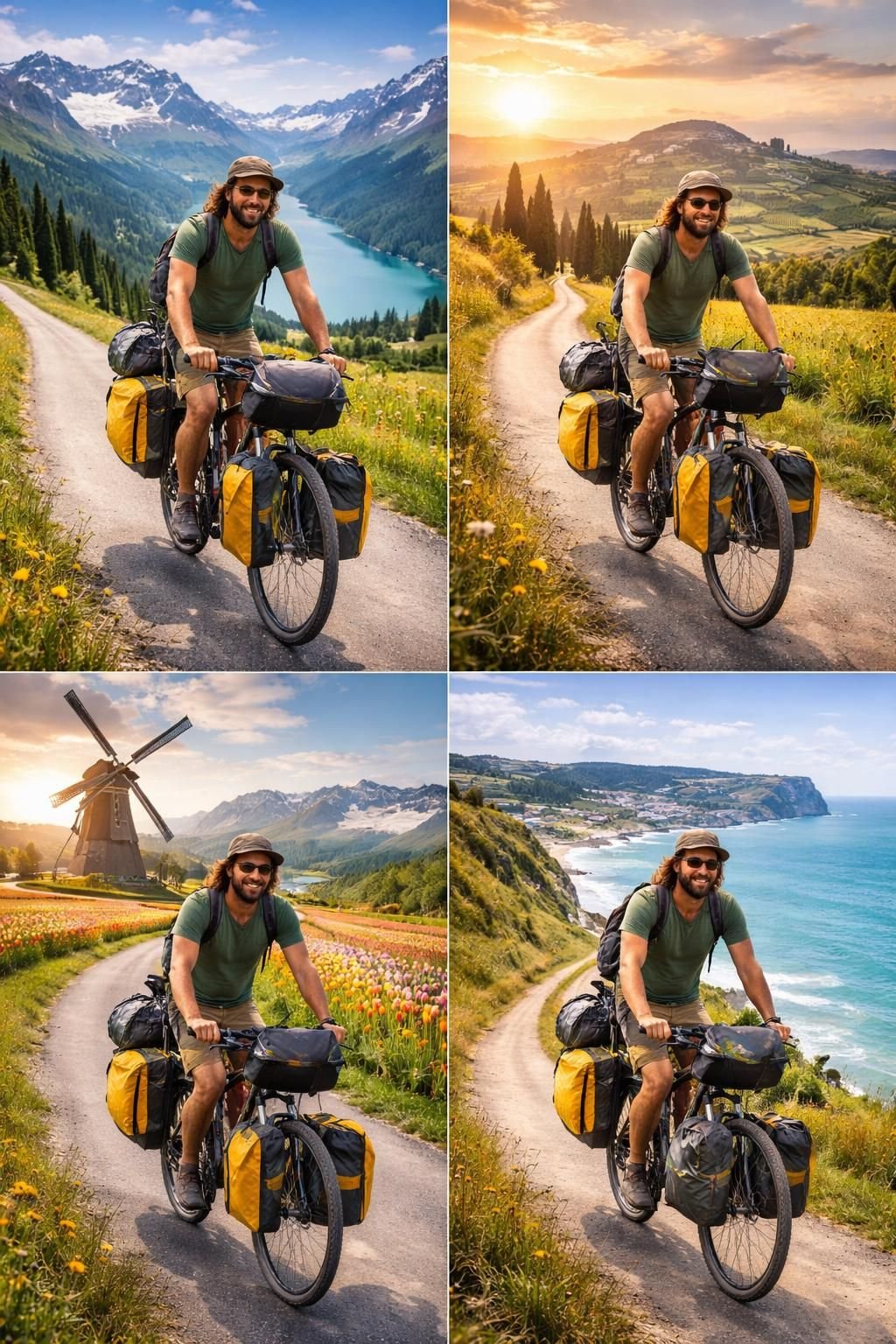 découvrez le périple inspirant d'ewen le guillou à vélo à travers l’europe, un voyage riche en rencontres et en émotions qui redonne foi en l’humanité.