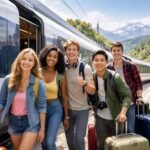 l'union européenne propose 40 000 passes gratuits pour permettre aux jeunes de 18 ans de voyager en train à travers 33 pays, favorisant la découverte et la mobilité en europe.