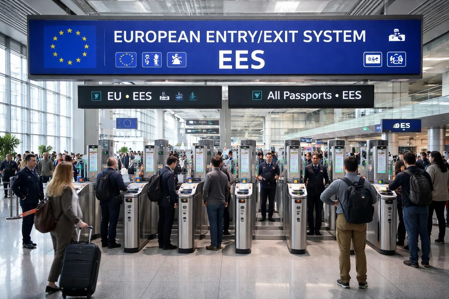 découvrez les dernières nouveautés aux frontières européennes avec la mise en place intégrale du système ees, facilitant et sécurisant votre voyage en europe.